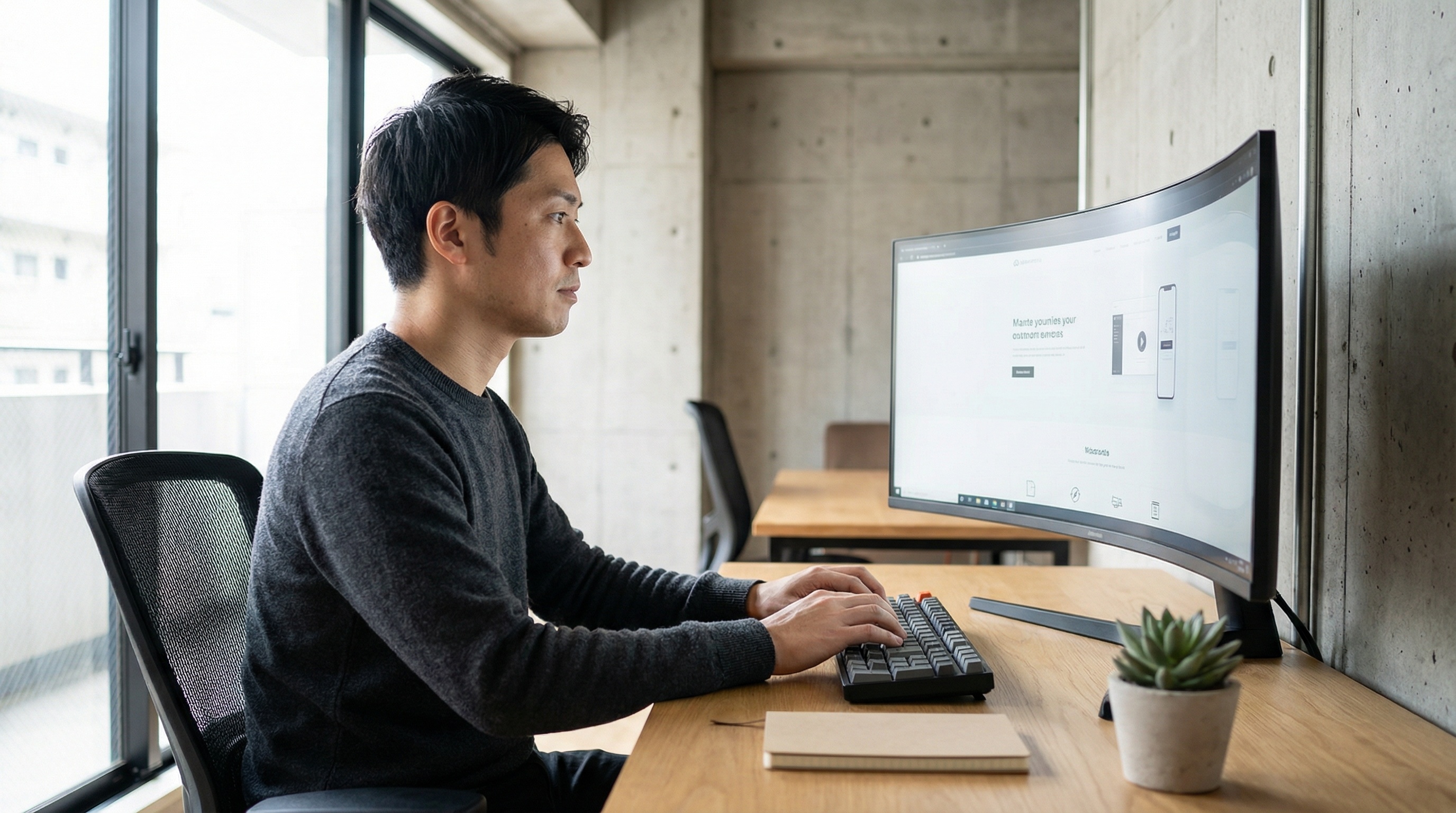 Webサイト・LP制作の様子